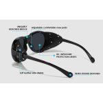 عینک کوهنوردی بغل چرم طرح شرپا - Image 8