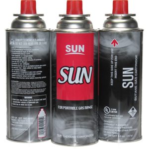 کپسول گاز مسافرتی مدل فشنگی SUN - Image 1