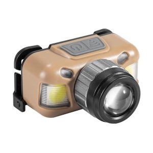 Hc66a858fd7b24142958acc6988bc9253U چراغ پیشانی شارژی سنسور دار LED+COB - Image 1