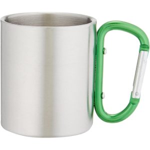 Mug with Carabiner Handle (4) لیوان دوجداره دسته کارابین دار - Image 1