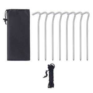 Pack Tent Ropes Tent Pegs (1) ست میخ و طناب چادر کوهنوردی - Image 1
