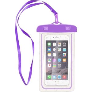 Plastic WATERPROOF PHONE COVER (1) کاور شبرنگ ضد آب گوشی موبایل - Image 1