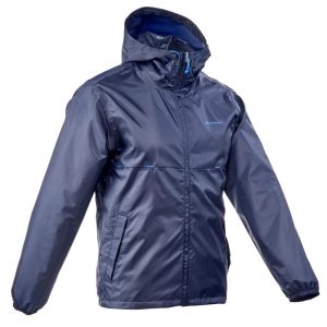 بادگیر و بارانی کچوا تمام زیپ مدل Quechua Rain Cut