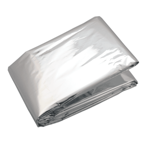 پتو نجات دو طرف نقره ای رویال ابعاد 210x120 سانتی متر