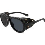 عینک کوهنوردی بغل چرم طرح شرپا - Image 3