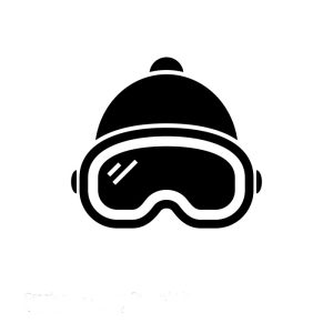 عینک اسکی و طوفان