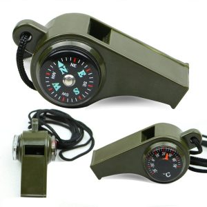 compass temperature whistle سوت کوهنوردی سه کاره - Image 1