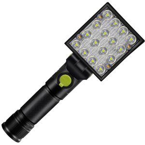 efc57d83-5879-4994-ab6e-4b325b8e083d نورافکن پروژکتور شارژی 16 LED - Image 1