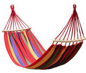 ننوی پارچه ای چوب دار