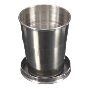 لیوان تاشو فلزی