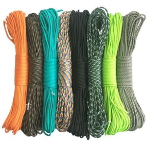 paracord-550-corda-7-filamentos-10-metros-artesanato طناب پاراکورد (طناب نجات) حلقه 31 متری - Image 1