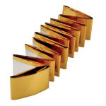 پتوی نجات دو طرفه طلایی نقره ای ابعاد 210x160 سانتی متر - Image 4