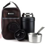 فلاسک غذای KUANGDI تمام استیل 800 میل - Image 4