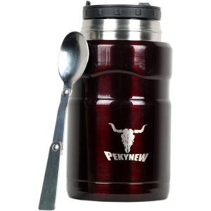 فلاسک غذا کله گاوی(5) فلاسک غذای تمام استیل 700 سی سی PEKYNEW - Image 1